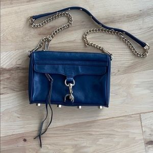 Rebecca Minkoff navy crossbody purse
